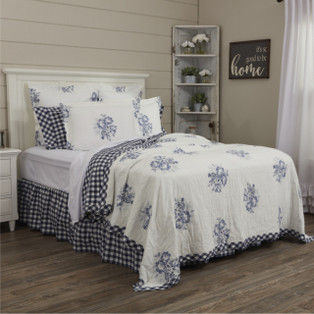 Lydia Blue Quilt -