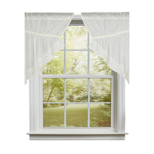 Kathryn Prairie Gathered Curtains - 72x 36 - 840528198618