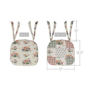 Rosehill Cottage Patchwork Chair Pad - 840233954073