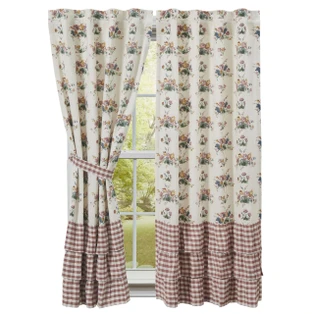 Rosehill Cottage Ruffled Panels - 72x63 - 840233954219