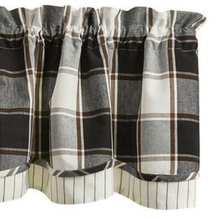 Hixon Lined Layered Valance - 72x16 - 762242065437