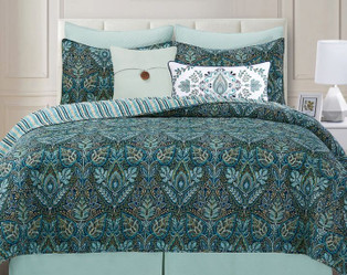 Bailey Blue Bedding Collection -