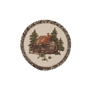 Cabin Braided Trivets - 8" Set of 2 - 762242080812