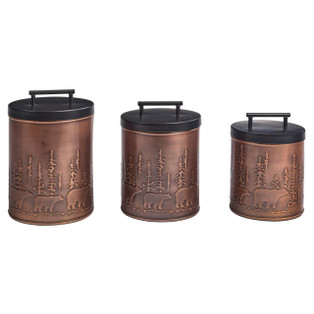 Bear Walk Canisters - Set of 3 - 762242081277
