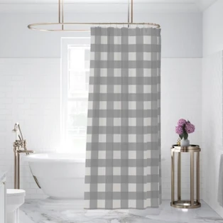 Camden Shower Curtain Grey - 400000751269