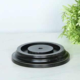 Non-Electrical Candle Sleeve Base - Black - 400000757889