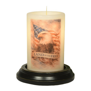 Candle Sleeve - Patriotic Summer Freedom Eagle Vanilla - 400000758022