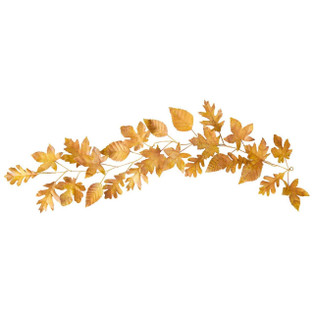 Colored Leaf Garland - 38x10 - 762242087897