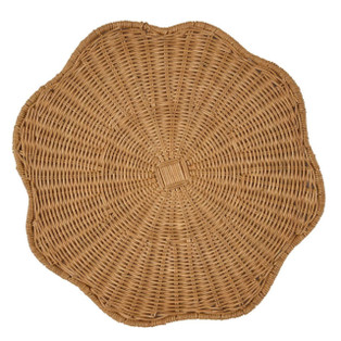 Brimfield Rattan Charger - Set of 2 15" - 762242085961