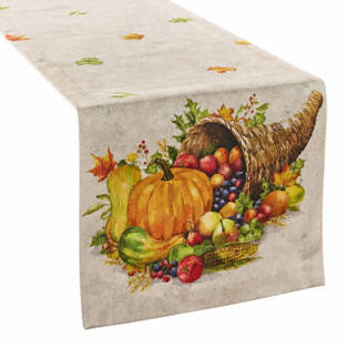 Cornucopia Table Runner - 13x54 - 762242087026