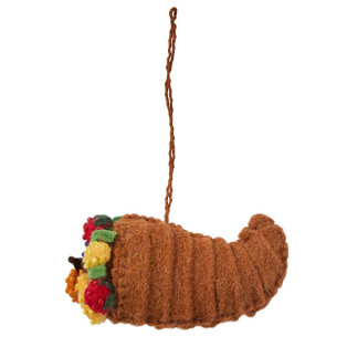 Cornucopia Felt Ornament - 762242087859