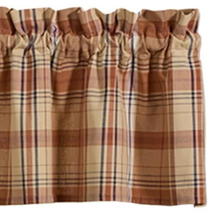 Applewood Plaid Valance - 72x14 - 762242091306