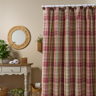 Heritage Plaid Shower Curtain - 762242091474