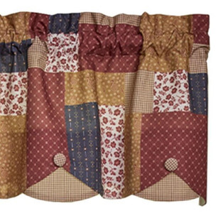 Terrazzo Lined Layered Valance - 58x15 - 762242091214