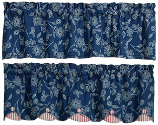 Dolly Denim Curtain Collection -