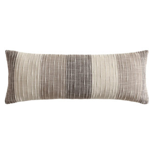 Sand Stripes Chocolate Lumbar Pillow - 400000764115