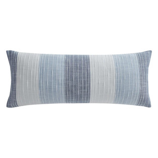 Sand Stripes Blue Lumbar Pillow - 400000764139