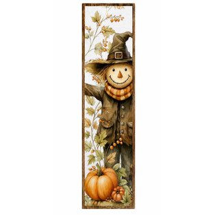 Scarecrow Vertical Sign - 12x42 - 400000763644