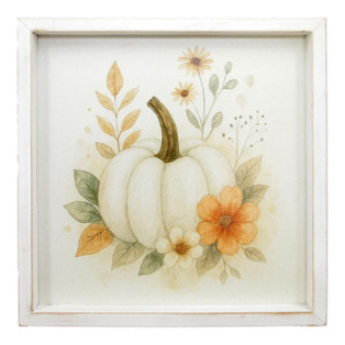 Sage and Stem Square Pumpkin Frame - 12x12 - 400000763668
