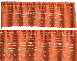Addison Crochet Sienna Curtain Collection -