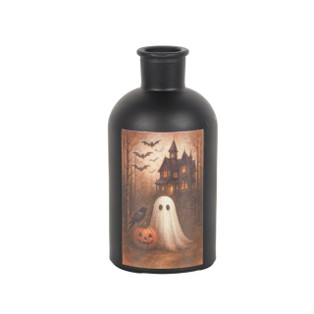 Haunted Glass Bottle - 6" - 400000763798