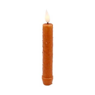 Orange Simple Timer Candle - LED Taper 1.25x6 - 400000763842