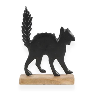 Black Cat On Stand - 8.5" - 400000764009