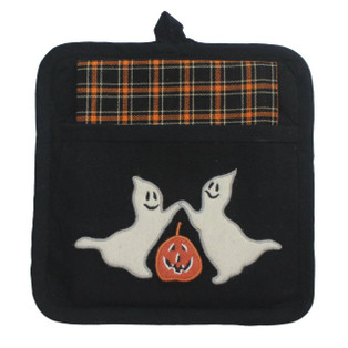 Dancing Ghosts Pocket Potholder Set - 648558037217
