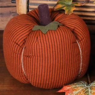 Pumpkin Spice Ticking Pumpkin - 8x6 - 648558037200