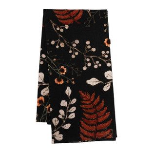 Timeless Flower And Fern Tea Towel - 18x26 - 400000727189