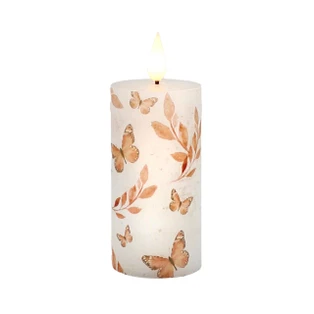 Apricot Breeze Timer Candle - LED Votive 2x4 - 400000727257
