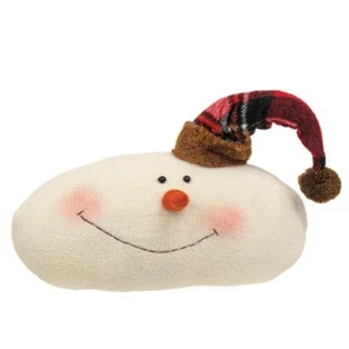 Winter Tartan Snowman - Stocking Hat 8" - 400000766942