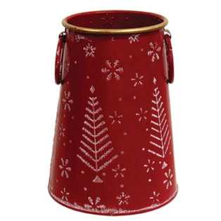 Nordic Holiday Tapered Bucket - Metal - 400000766966