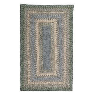 Baja Blue Cotton Braided Rugs - 40000026097