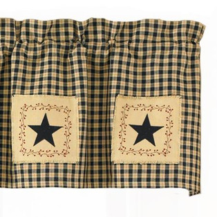 Star Patch Valance - 60x14 - 762242284326