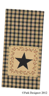 Star Patch Decorative Dishtowels - Set of 2 - 762242284302