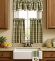 Kitchen Curtains That Brighten Up Dark Winter Days