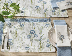 Farmhouse Kitchen Refresh: Layer Curtains, Table Linens and Accents for Spring