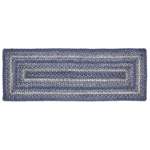 Great Falls Blue Jute Rug Oval w/ Pad 20x30