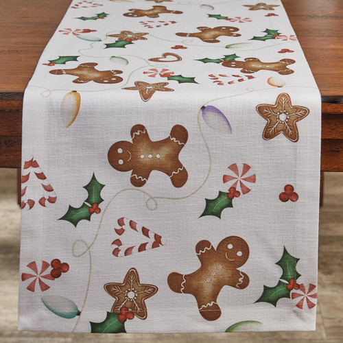 Love & Gingerbread Decorative Dishtowels - Set of 2 - Country Village Shoppe