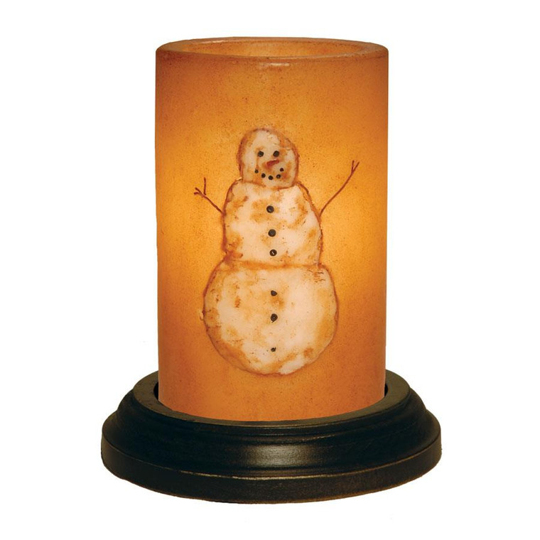 Candle Sleeve - Primitive Snowman Cinnamon - 844558016751