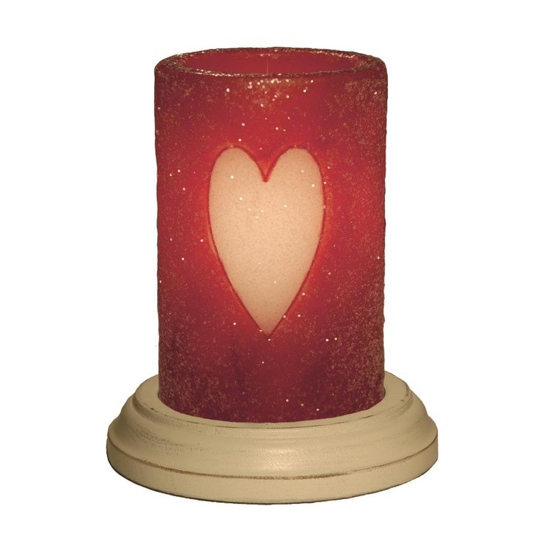 Candle Sleeve - Gumdrop Valentine Heart - 844558037404