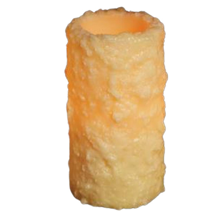 Primitive Cream Lumpy Candle - 3x6