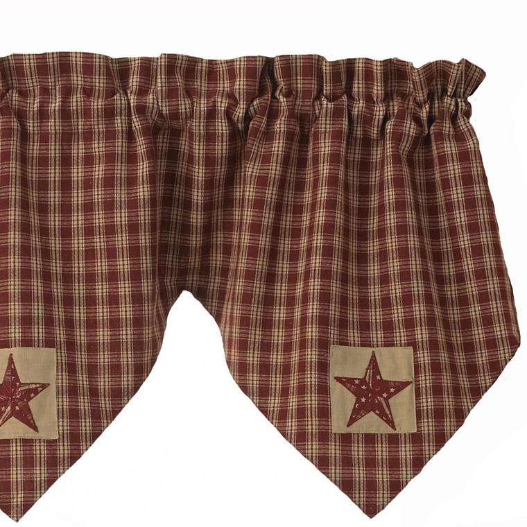 Sturbridge Wine Patch Valance - Triple Point 60x20