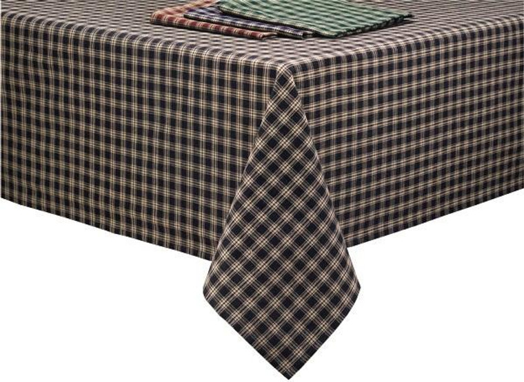 Sturbridge Black Tablecloths - 76224219531