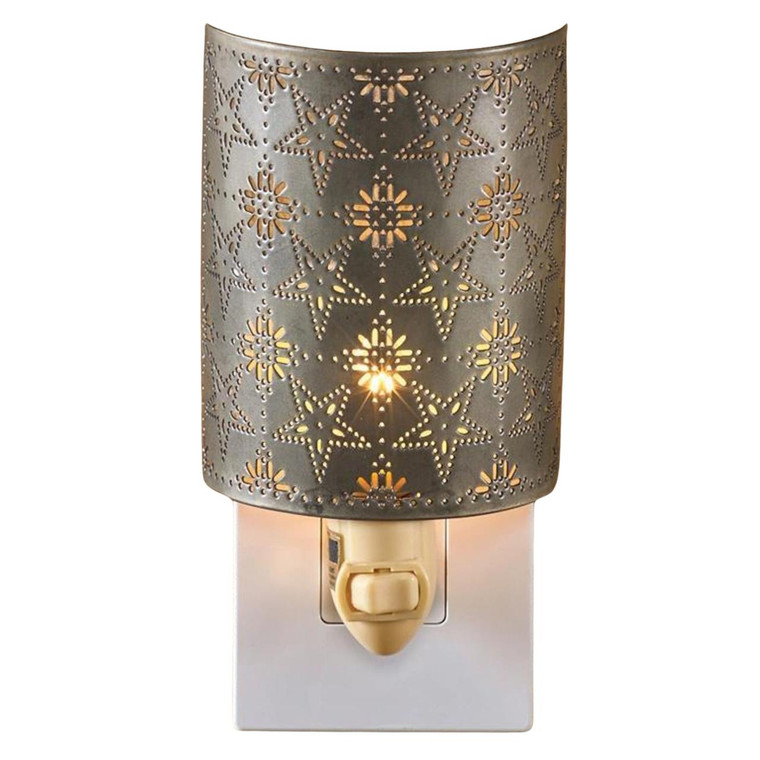 Tin Star Punched Night Light - Country Village Shoppe