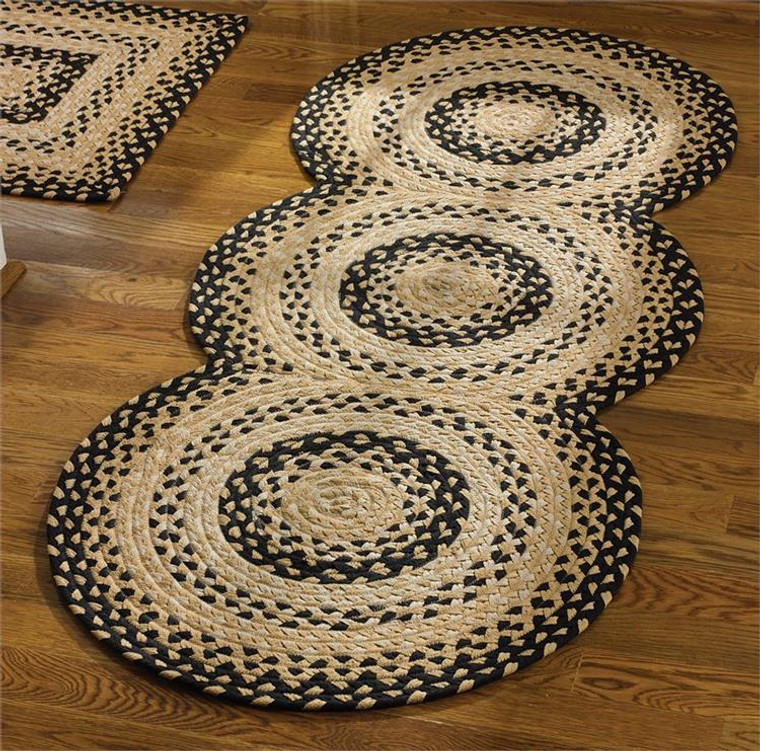 Cornbread Braided Rug Runner - 30x72 - 762242329546