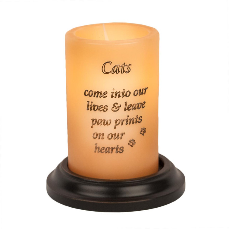 Candle Sleeve - Cats Paw Prints Cinnamon - 844558055910
