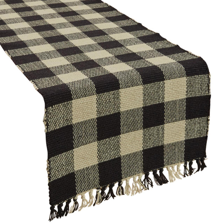 Wicklow Black Yarn Table Runners