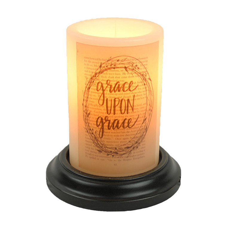 Candle Sleeve - Library Grace Upon Grace - 844558060969